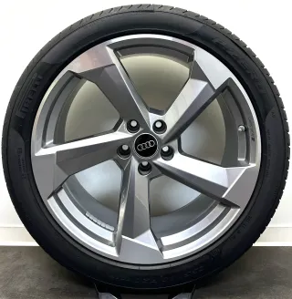 20Zoll Felgen Audi A7 S7 4K 4K8601025N Sommerreifen 255 40R20 NEU - Bild 2