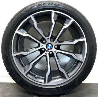 Original BMW X4 G02 M40d 20Zoll M699 Felgen 8010268 8010269 Sommerreifen - Bild 5