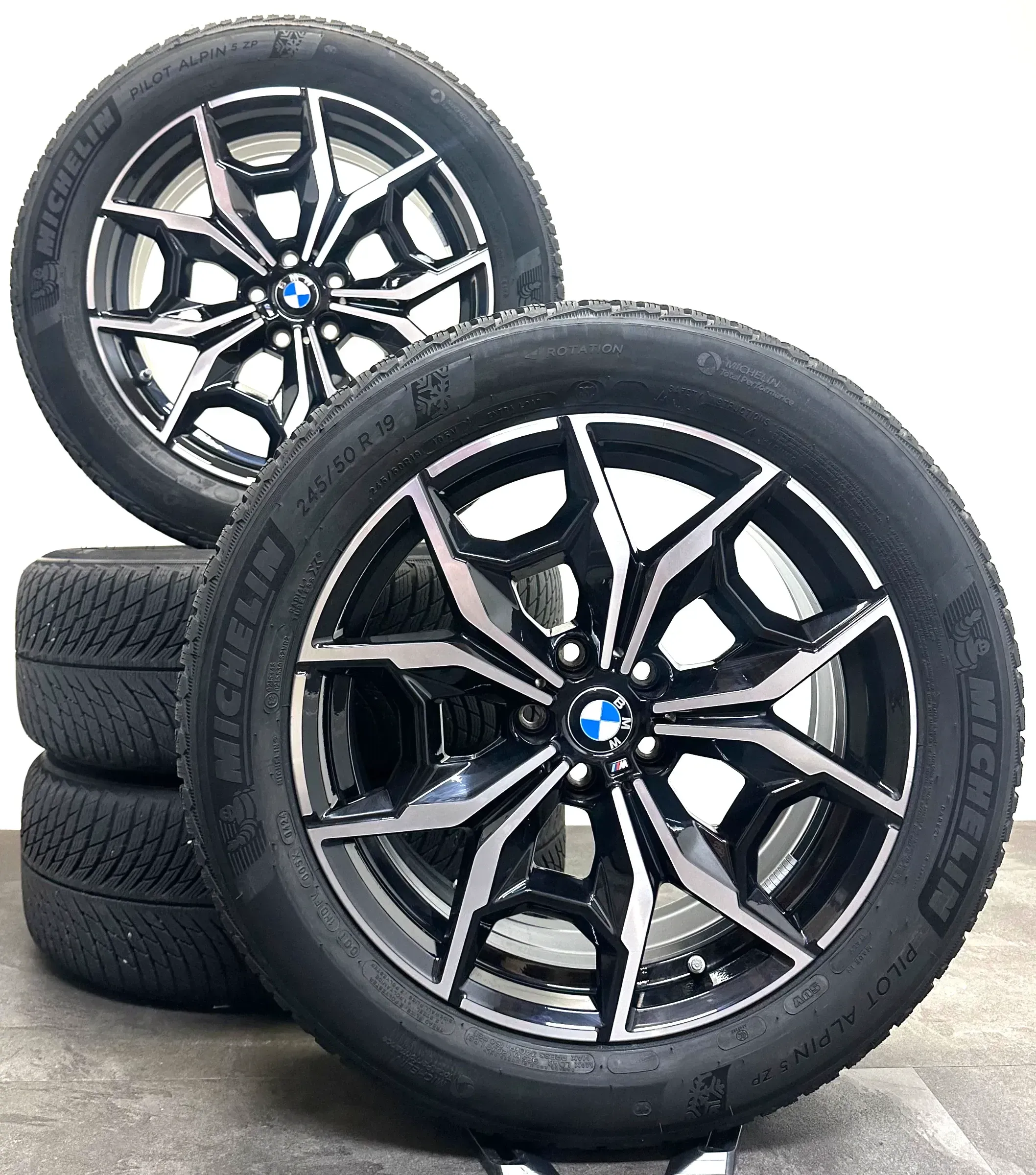 Original BMW X3 G01 X4 G02 19Zoll Felgen M887 Winterreifen 245 50R19 105V - Bild 1