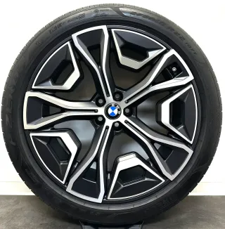 Original BMW iX xDrive50 22Zoll Felgen 5A02658 Sommerreifen 275 40R22 TOP - Bild 5