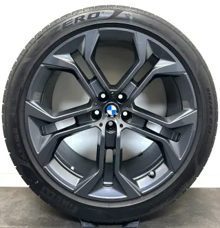 Original BMW X6 xDrive30d M Sport G06 21Zoll Styling 744 Felgen Sommerräder - Bild 2