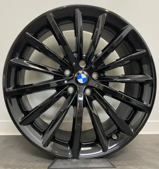Original BMW 5er G30 G31 19Zoll Styling 663 Felgen 6873942 Schwarz Glanz NEU - Bild 4