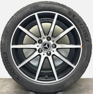 Original Mercedes A45 CLA45 18Zoll AMG Felgen A1774012100 Winterreifen 245 40R18 - Bild 3