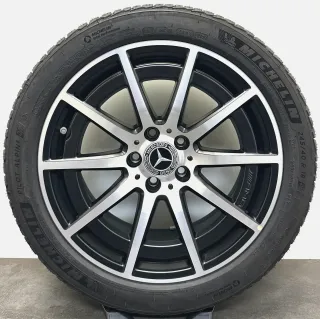 Original Mercedes A45 CLA45 18Zoll AMG Felgen A1774012100 Winterreifen 245 40R18 - Bild 4