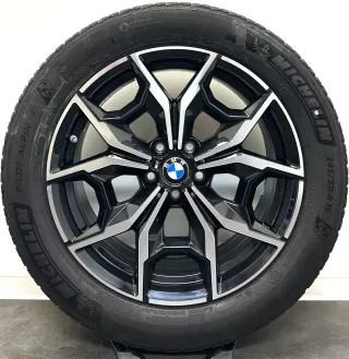 Original BMW X4 G02 M40d 19 Zoll M887 Felgen 7916263 Winterreifen 245 50R19 - Bild 3