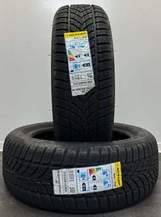2x Winterreifen 215 55 R18 95H Dunlop SP Winter 4D MOE RFT NEU - Bild 1