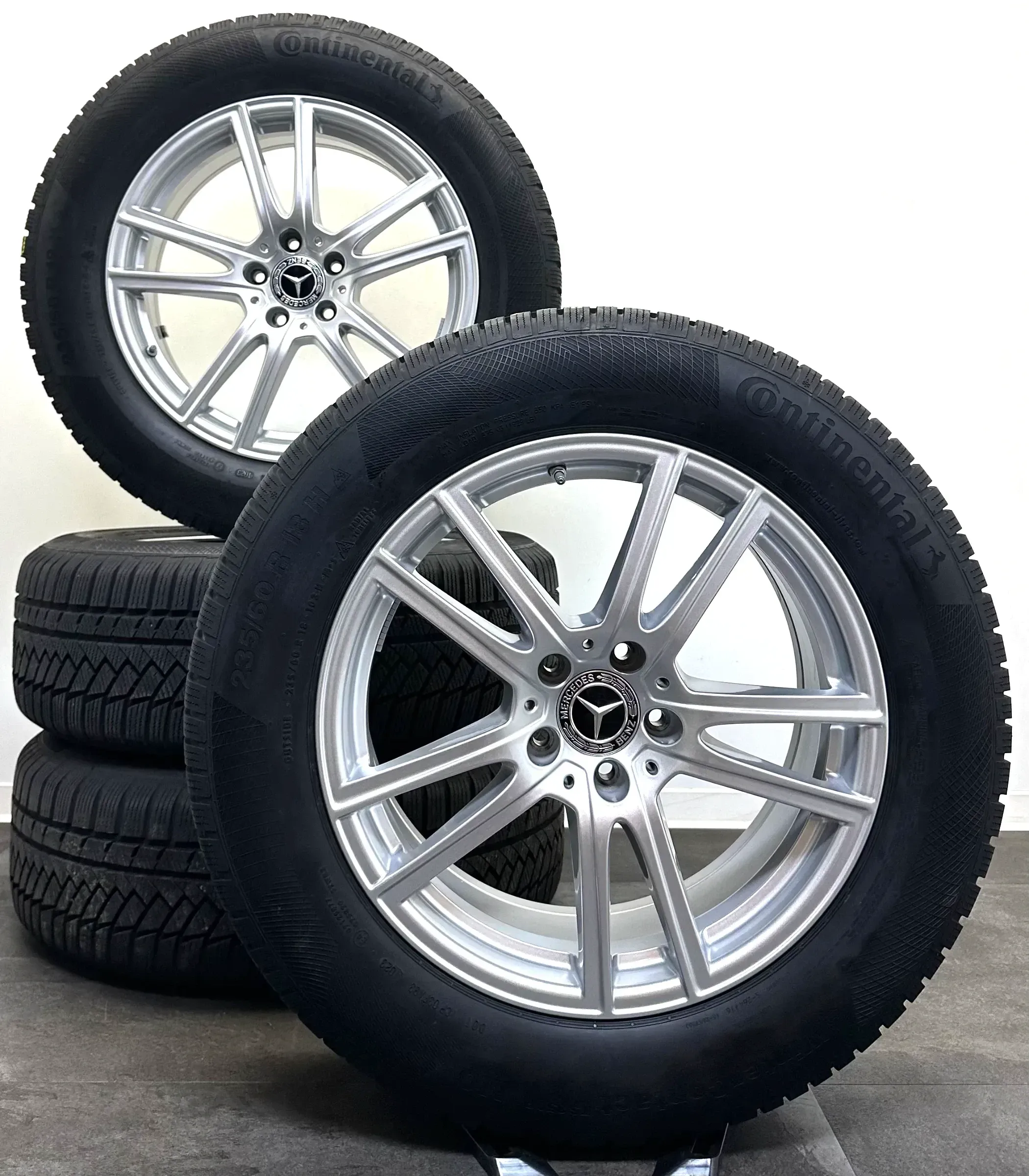 Original Mercedes GLC X254 C254 18Zoll Felgen A2544014600 Winterreifen 235 60R18 - Bild 1