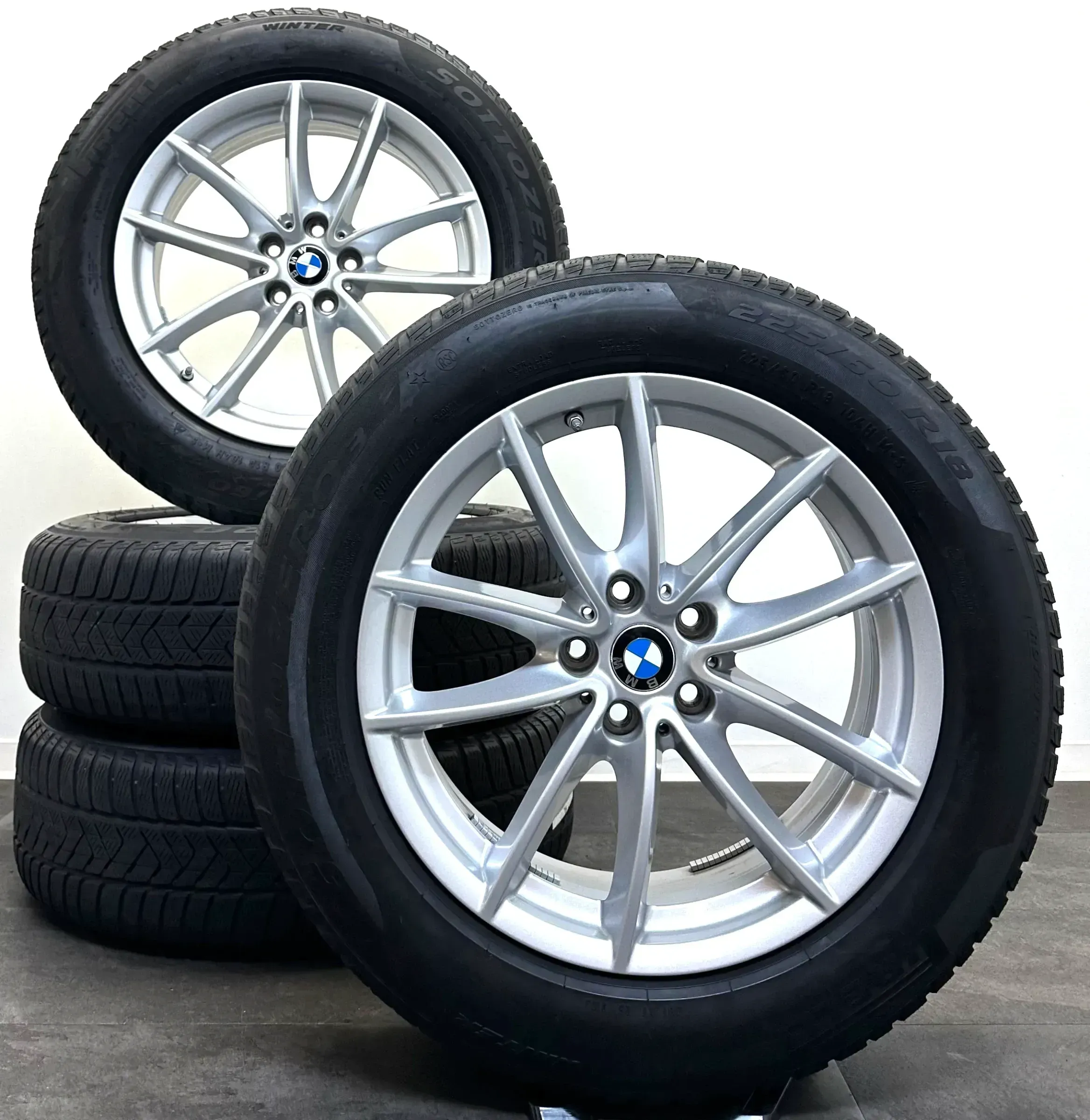 Original BMW X3 G01  X4 G02 18Zoll Felgen 6880047 Winterreifen 225 60R18 104H - Bild 1