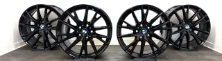 Original BMW 1er F40 2er F44 17Zoll Felgen 7849122 Schwarz Glanz NEU - Bild 1