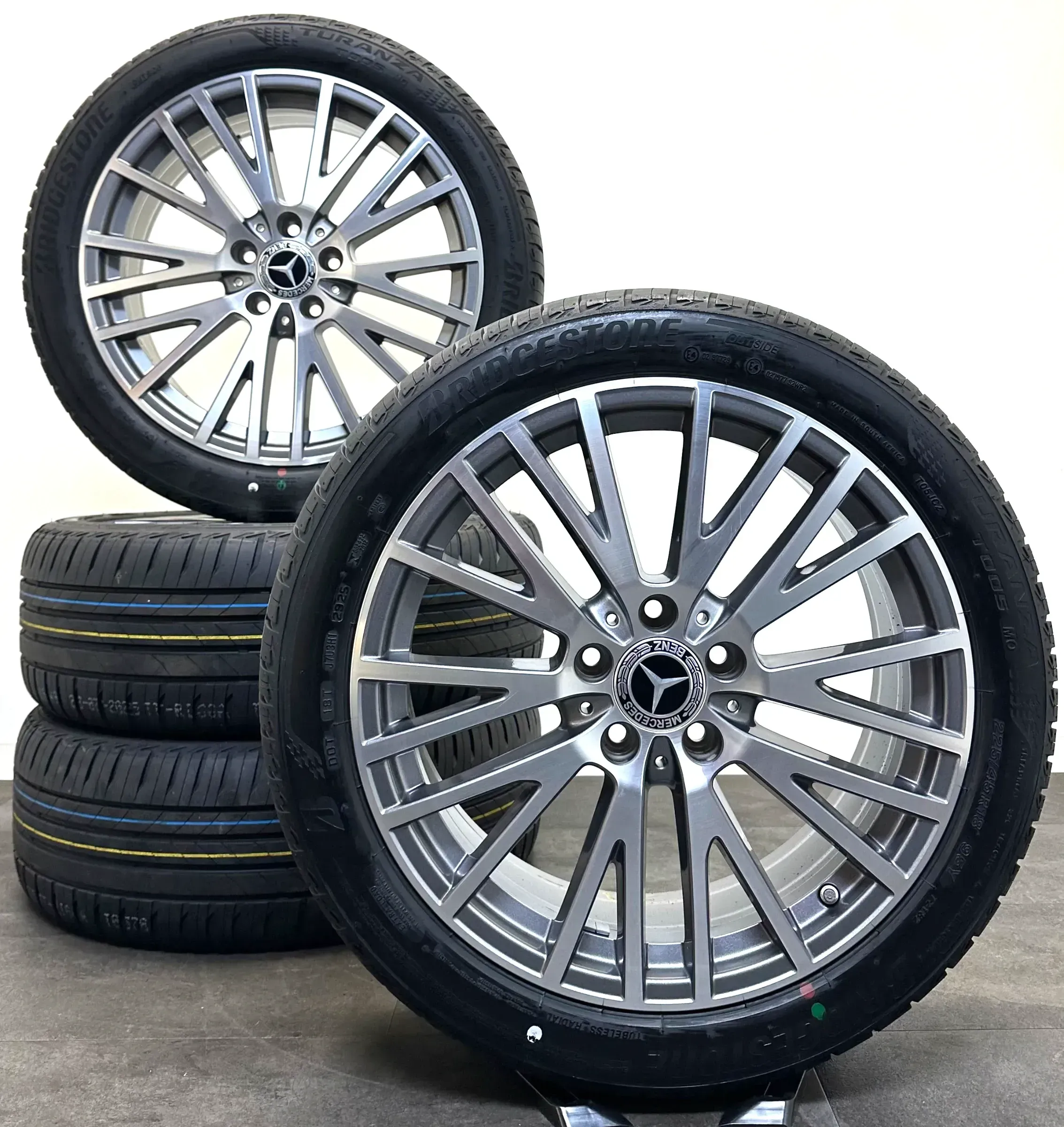 Original Mercedes A-Klasse W177 18Zoll Felgen A1774010600 Sommerreifen 225 45R18 - Bild 1