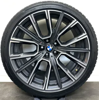 Original BMW 6er G32 20Zoll Felgen M817 Sommerreifen  245 40R20 275 35R20 - Bild 5