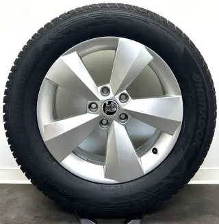 Original Skoda Kodiaq 17Zoll Felgen 565601025J Winterreifen 215 65 R17 99H - Bild 3