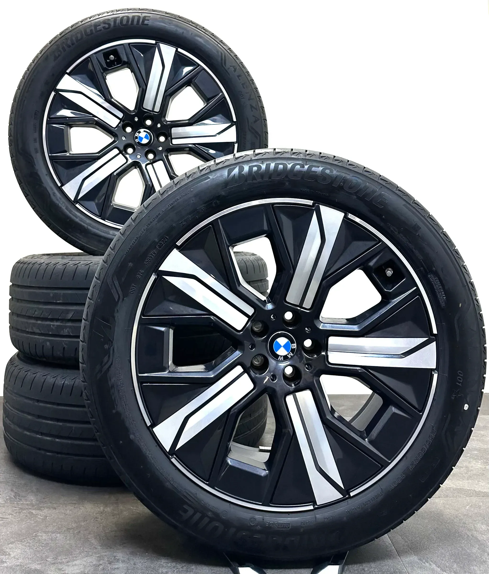 Original BMW iX xDrive60 21Zoll Felgen 5A41F90 Sommerreifen 255 50 R21 109Y - Bild 1