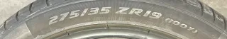 2x Sommerreifen 275 35 R19 100Y Pirelli P Zero PZ4 DOT22 5,5mm - Bild 5