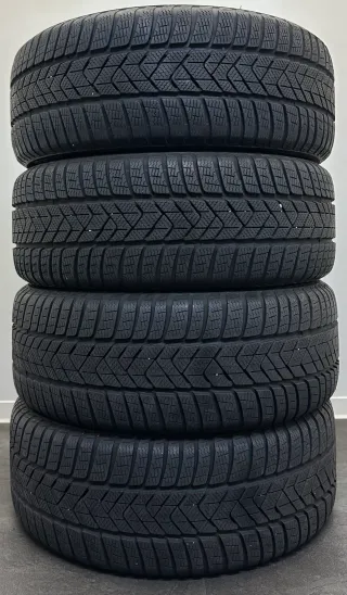 4x Winterreifen 245 45 R18 100V Pirelli Sottozero 3 MO DOT23 7mm - Bild 1