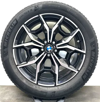 Original BMW X3 G01 M40d 19 Zoll M887 Felgen 7916263 Winterreifen 245 50R19 - Bild 5