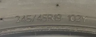 2x Sommerreifen 245 45 R19 102Y MO Hankook Ventus S1 EVO3 - Bild 8