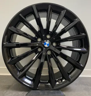 Original BMW 5er G30 G31 19Zoll Styling 663 Felgen 6873942 Schwarz Glanz NEU - Bild 3