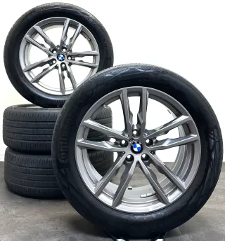 Original BMW X3 G01 M40d 19 Zoll M698 Felgen 8746987 Sommerreifen 245 50R19 - Bild 1
