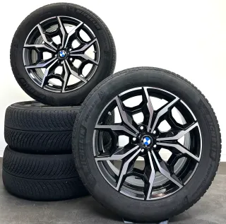 Original BMW X4 G02 M40d 19 Zoll M887 Felgen 7916263 Winterreifen 245 50R19 - Bild 1