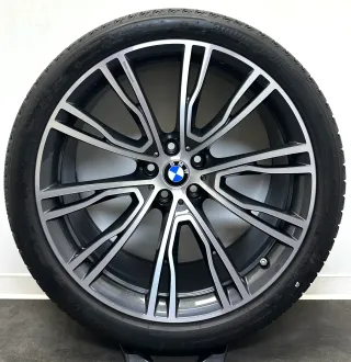 Original BMW X4 G02 M40i 21Zoll Styling 726 Felgen 8043670 8043671 Sommerreifen - Bild 4