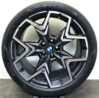 Original BMW iX2 U10 20Zoll Felgen 6898053 M873 Sommerreifen 245 40R20 TOP - Bild 3