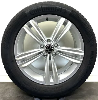 Original VW Tiguan 18Zoll Felgen 5NA601025M Winterreifen 235 55 R18 100H - Bild 2