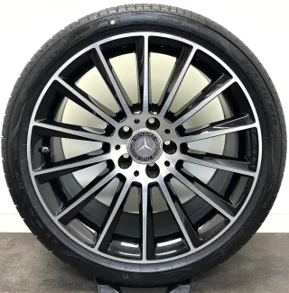 Original Mercedes C43 AMG T-Model S205 19Zoll Felgen A2054015400 A2054016600 Sommerreifen NEU - Bild 2