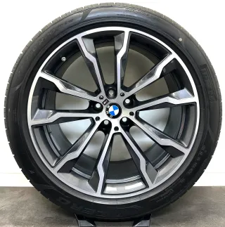 Original BMW X4 G02 M40d 20Zoll M699 Felgen 8010268 8010269 Sommerreifen - Bild 4