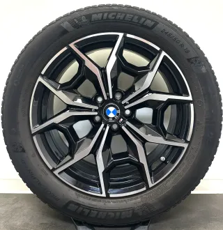Original BMW X4 G02 M40d 19 Zoll M887 Felgen 7916263 Winterreifen 245 50R19 - Bild 4