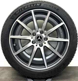 Original Mercedes W206 43AMG 18Zoll Felgen A2064012100 Winterreifen 235 45R18 - Bild 4