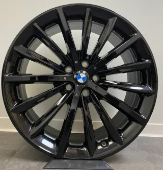 Original BMW 5er G30 G31 19Zoll Styling 663 Felgen 6873942 Schwarz Glanz NEU - Bild 5