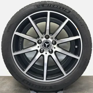 Original Mercedes A45 CLA45 18Zoll AMG Felgen A1774012100 Winterreifen 245 40R18 - Bild 4