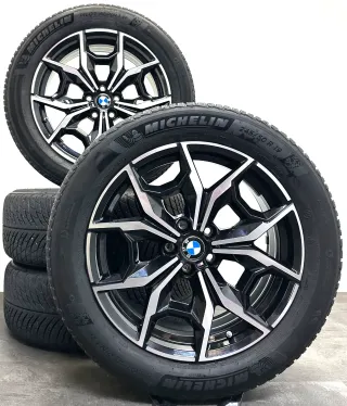Original BMW X4 G02 M40i 19Zoll M887 Felgen 7916263 Winterreifen 245 50R19 - Bild 1
