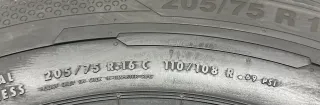 2x Winterreifen 205 75 R16C 110/108R Continental VanContact Winter DOT21 NEU - Bild 6
