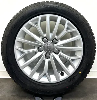 Original Audi A3 8V 16Zoll Felgen 8V0601025BA Winterreifen 205 55 R16 91H - Bild 3