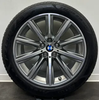 Original BMW 5er G30 G31 18Zoll Felgen 6874441 Sommerreifen 245 45R18 100Y - Bild 2