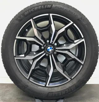 Original BMW X4 G02 M40d 19 Zoll M887 Felgen 7916263 Winterreifen 245 50R19 - Bild 5