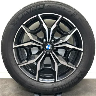 Original BMW X4 G02 M40d 19 Zoll M887 Felgen 7916263 Winterreifen 245 50R19 - Bild 3