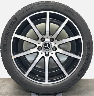 Original Mercedes A45 CLA45 18Zoll AMG Felgen A1774012100 Winterreifen 245 40R18 - Bild 3