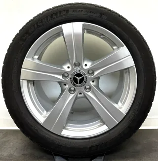 Original Mercedes C-Klasse W206 Hybrid 17Zoll Felgen Winterreifen - Bild 3