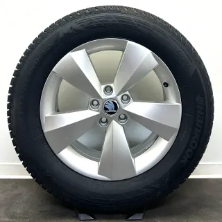 Original Skoda Kodiaq 17Zoll Felgen 565601025J Winterreifen 215 65 R17 99H - Bild 2