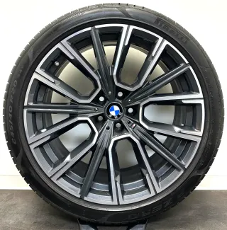 BMW 6er G32 7er G11 G12 M817 Felgen Original Sommerreifen 245 40R20 275 35R20 - Bild 3