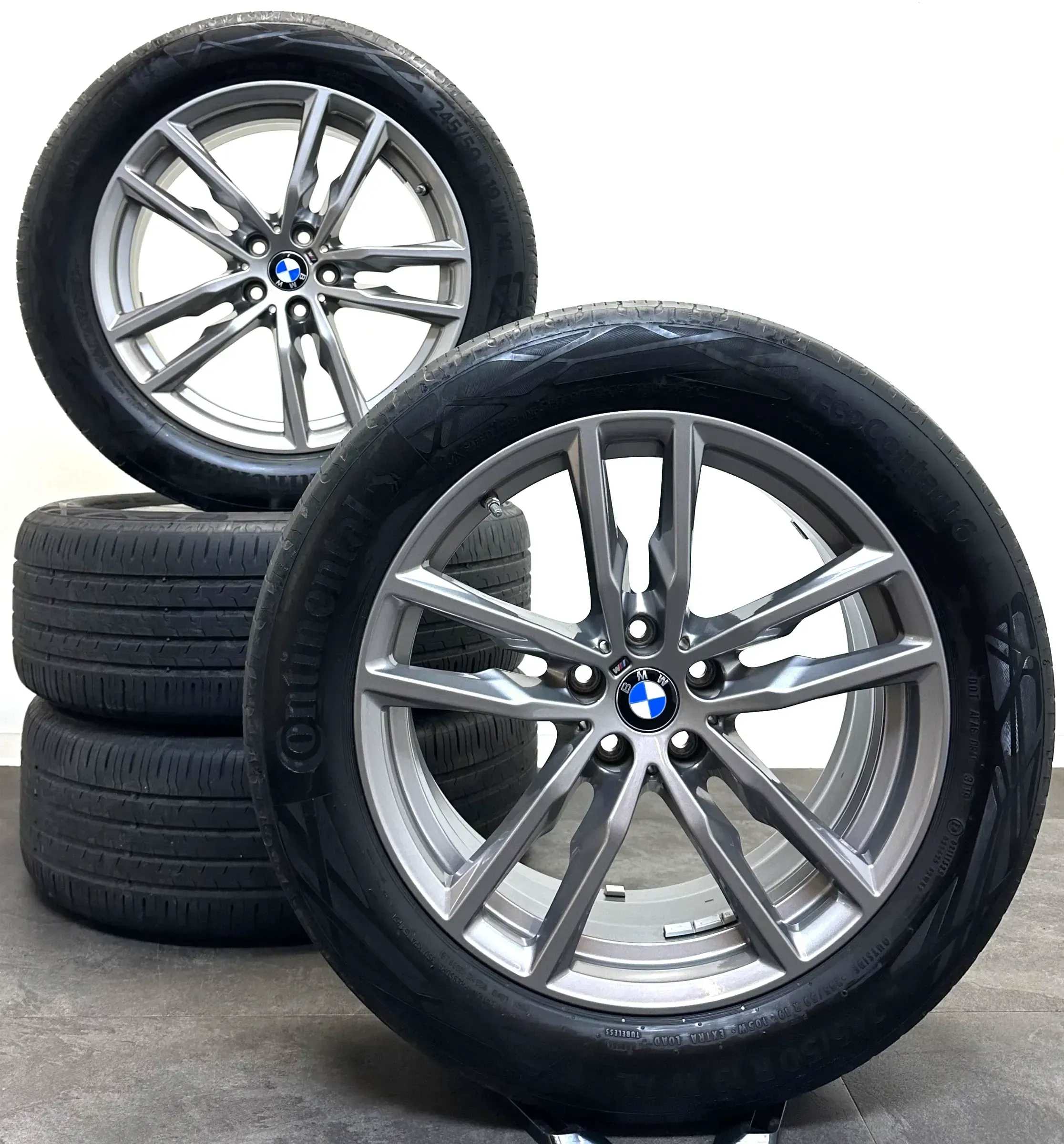 Original BMW X3 G01 BMW X4 G02 19 Zoll M698 Felgen 8746987 Sommerreifen 245 50R19 - Bild 1