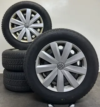 Original Passat B8 3G 16Zoll Felgen 3Q0601027C Winterreifen 215 60R16 99H DOT25 - Bild 1