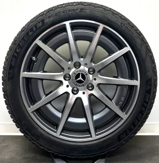 Original Mercedes C Klasse W206 43 AMG 18Zoll Felgen A2064012100 Winterreifen - Bild 3