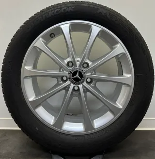 Original Mercedes A-Klasse V177 17Zoll Felgen A1774010300 Winterreifen 205 55R17 - Bild 2