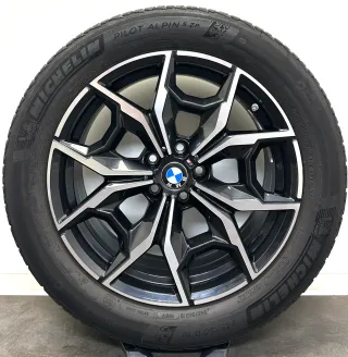 Original BMW X4 G02 M40d 19 Zoll M887 Felgen 7916263 Winterreifen 245 50R19 - Bild 3