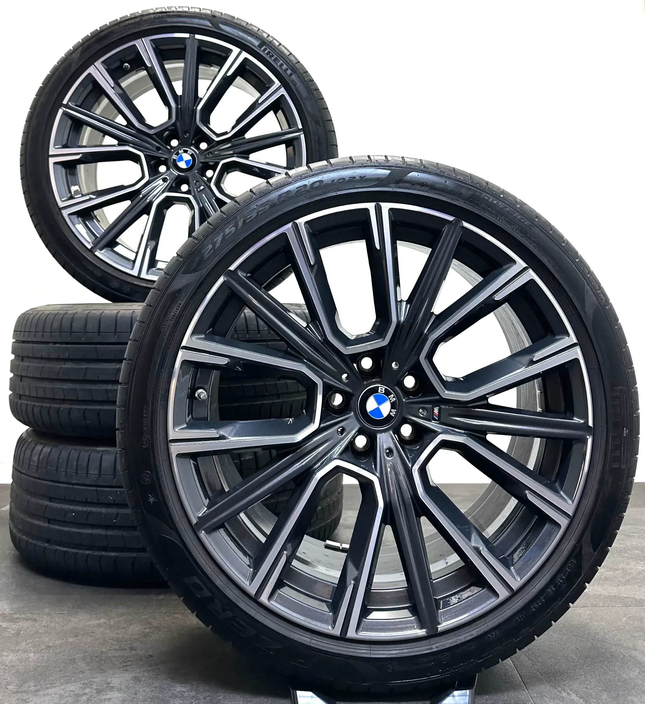 BMW 7er G11 20Zoll Felgen M817 Sommerreifen 245 40R20 275 35R20 - Bild 1