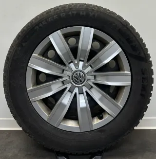 Original Tiguan 17Zoll Felgen 5QF601027JK Winterreifen 215 65R17 103H DOT24 - Bild 2